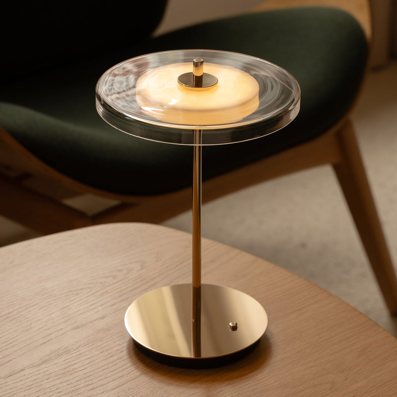 Umage - Asteria Move LED Tischleuchte | V1 / Messing poliert/Glas