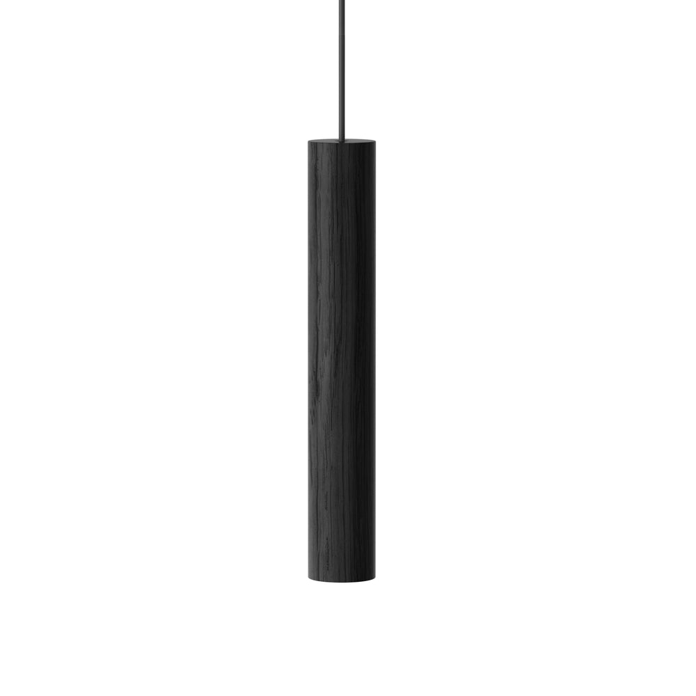 Umage - Chimes Pendelleuchte LED | normal / Eiche schwarz / Ø 3 x 22 cm