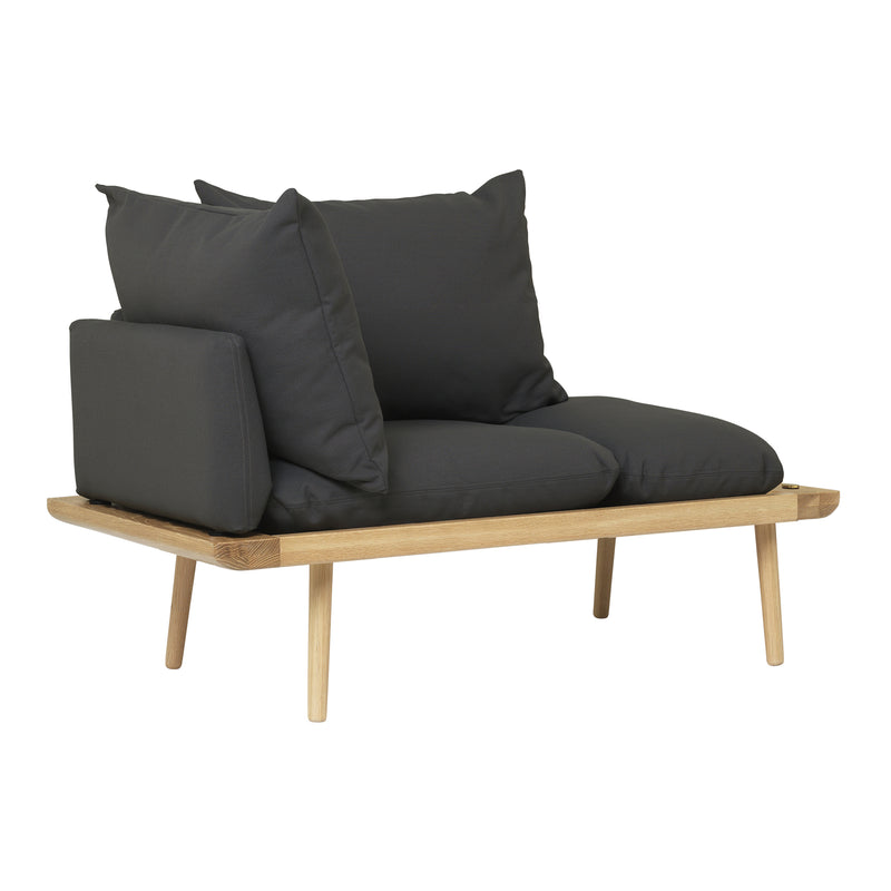 Umage - Lounge Around 1.5 Sitzer Sofa | Eiche / shadow