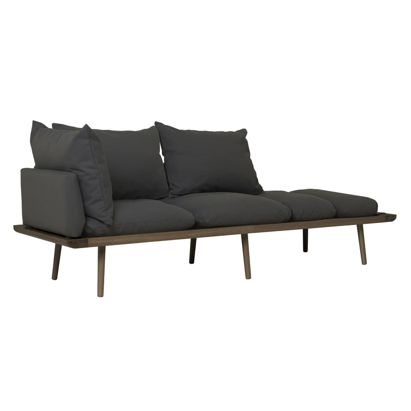Umage - Lounge Around 3-Sitzer Sofa |  shadow / Eiche dunkel