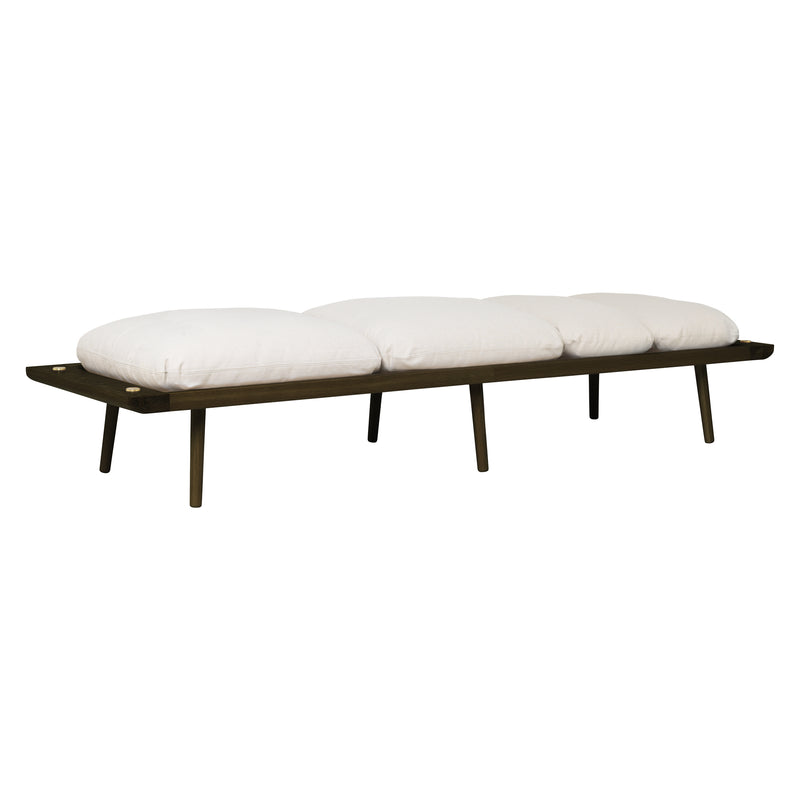 Umage - Lounge Around Daybed | Eiche dunkel / white sands