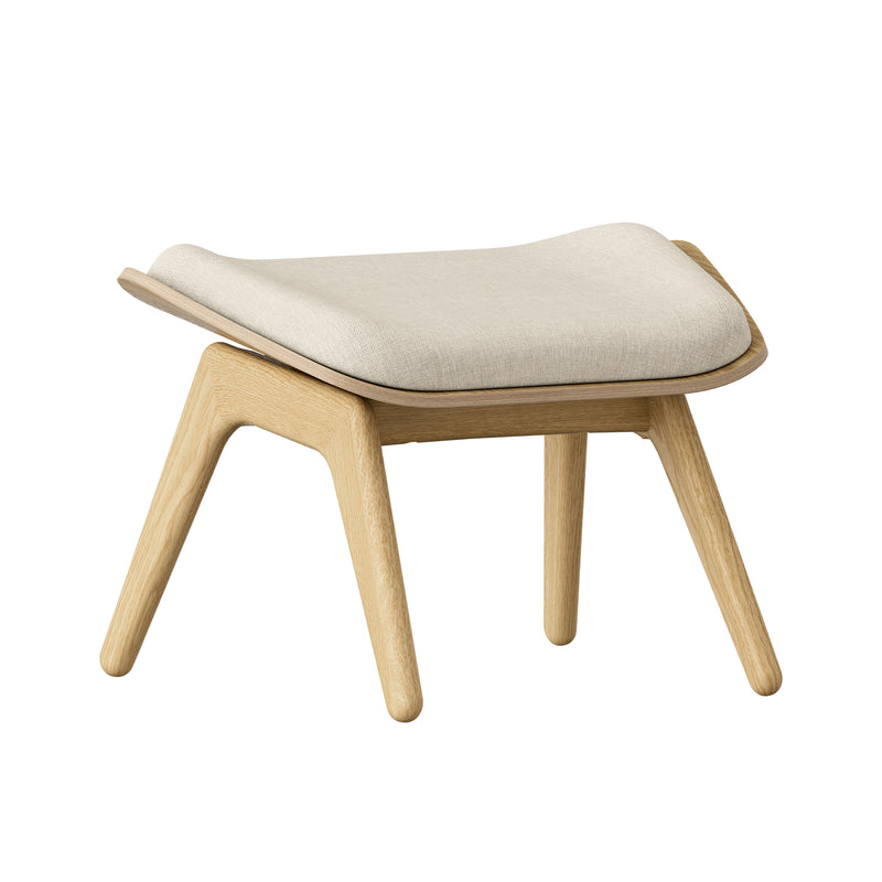 Umage - The Reader Ottoman | Eiche natur  / white sands