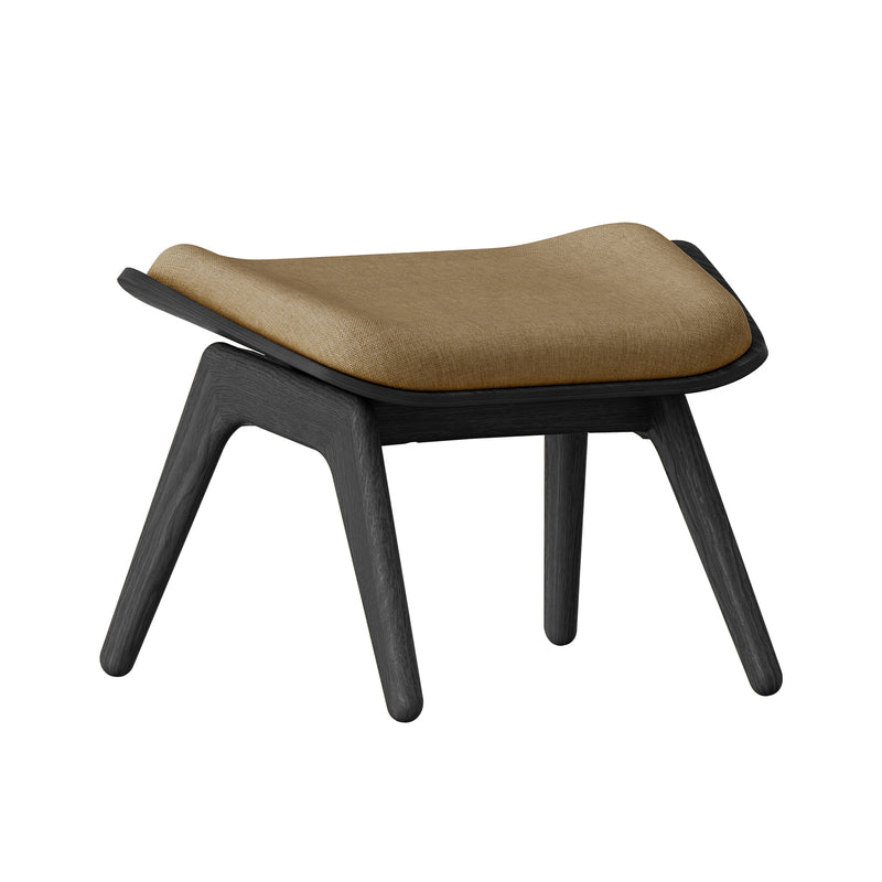 Umage - The Reader Ottoman | Eiche schwarz / sugar brown