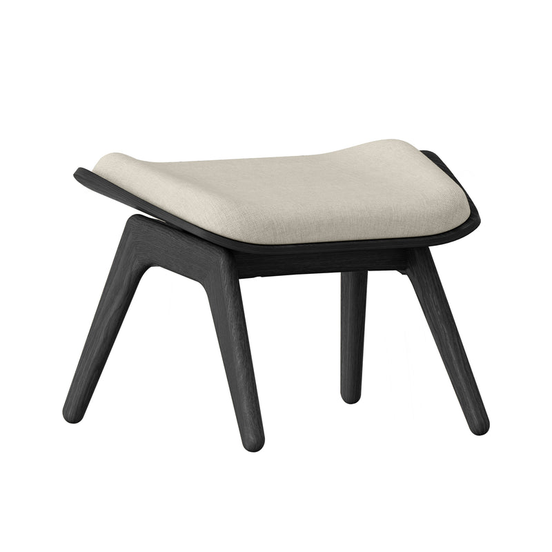 Umage - The Reader Ottoman | Eiche schwarz / white sands
