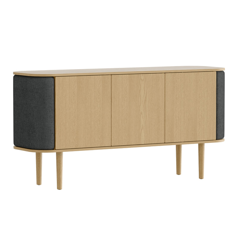 Umage - Treasures Sideboard | 3 Türen / Eiche natur  / shadow