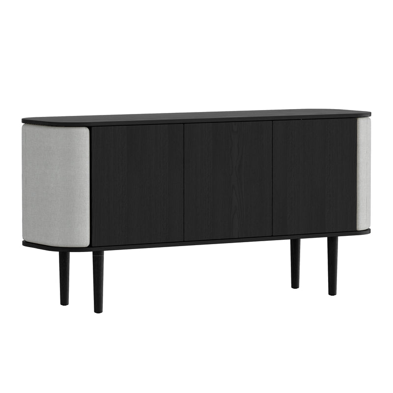 Umage - Treasures Sideboard | 3 Türen / Eiche schwarz / sterling