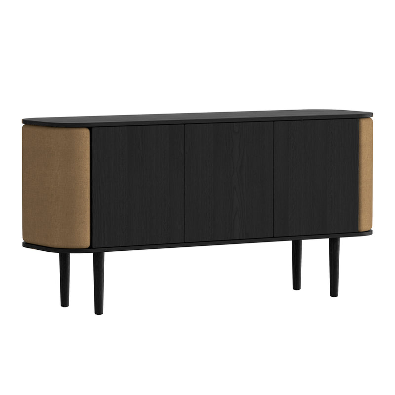 Umage - Treasures Sideboard | 3 Türen / Eiche schwarz / sugar brown