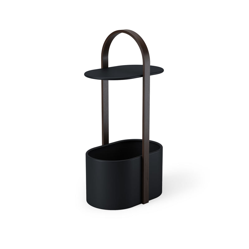Umbra - Bellwood Storage Beistelltisch mit Ablage | Walnuss/schwarz
