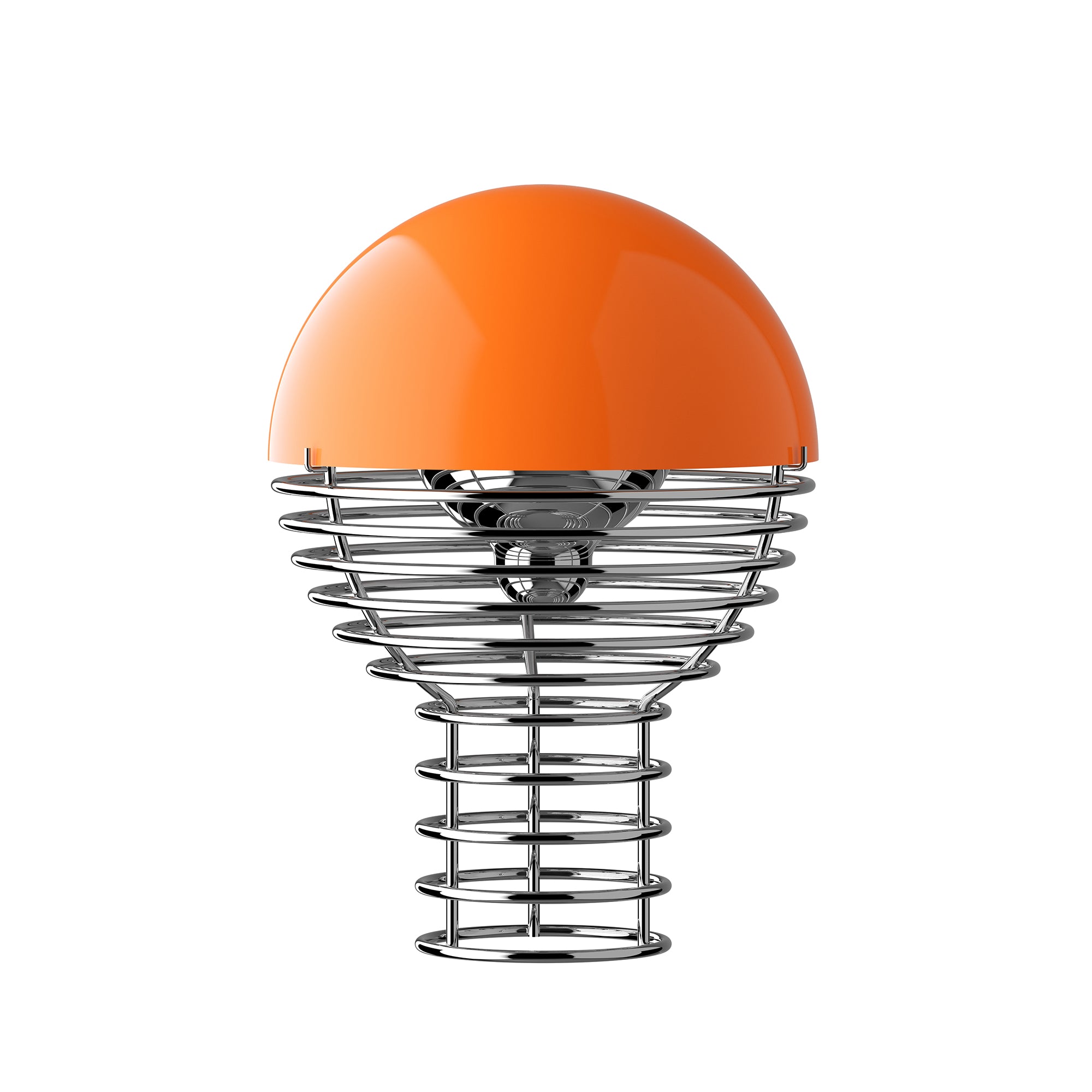 Verpan - Wire LED-Tischleuchte mit Akku | orange