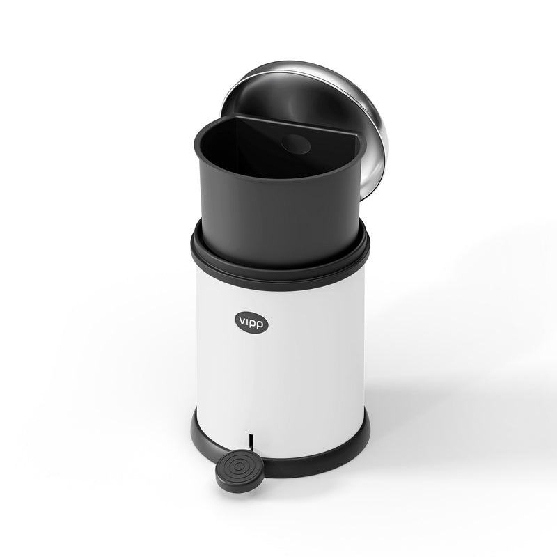 Vipp - 12 Treteimer | weiß