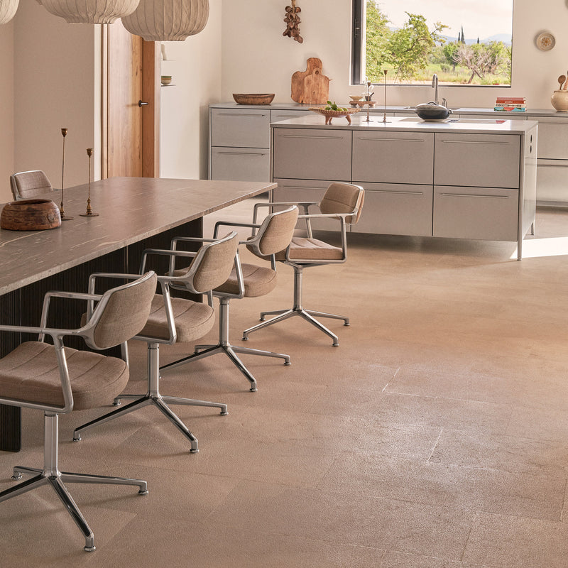 Vipp - 453 Swivel Drehstuhl | Gleiter / dark sand