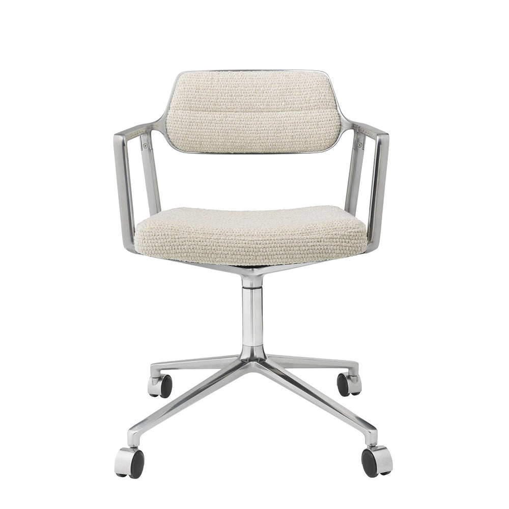 Vipp - 453 Swivel Drehstuhl | Rollen / off white