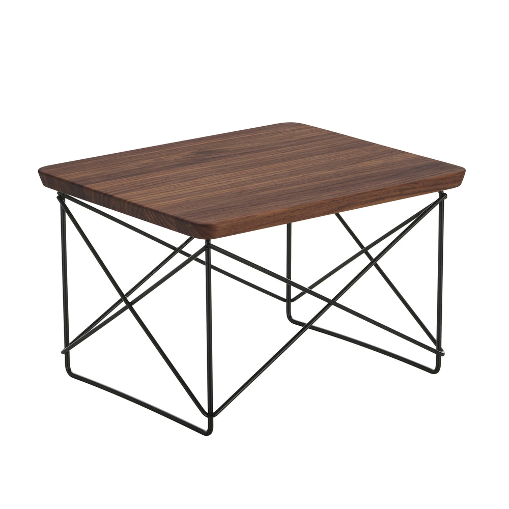 Vitra - Eames Occasional Table LTR | Nussbaum massiv / schwarz