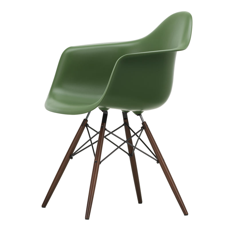 Vitra - Eames Plastic Armchair DAW RE | forest RE / Ahorn dunkel 