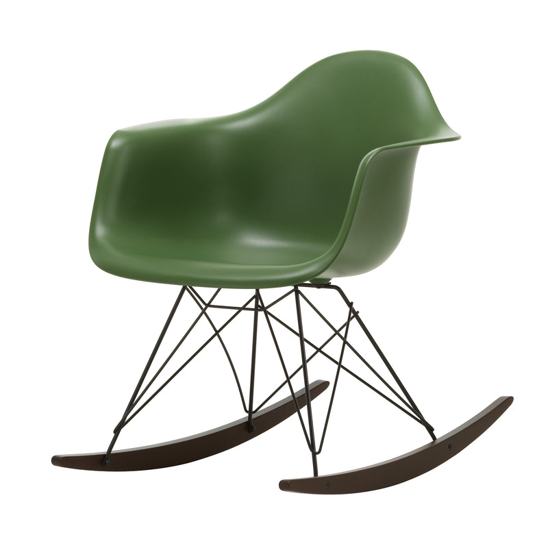 Vitra - Eames Plastic Armchair RAR | Kufen Ahorn dunkel / forest RE / basic dark  