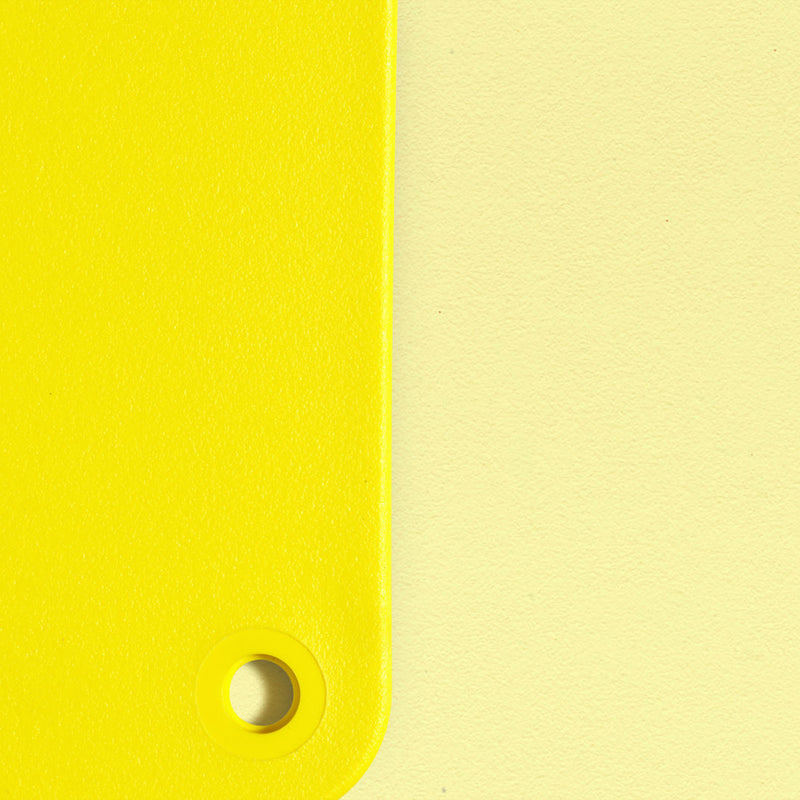 Vitra - Eames Plastic Side Chair DSR RE | citron RE / verchromt, citron RE / basic dark, citron RE / weiß