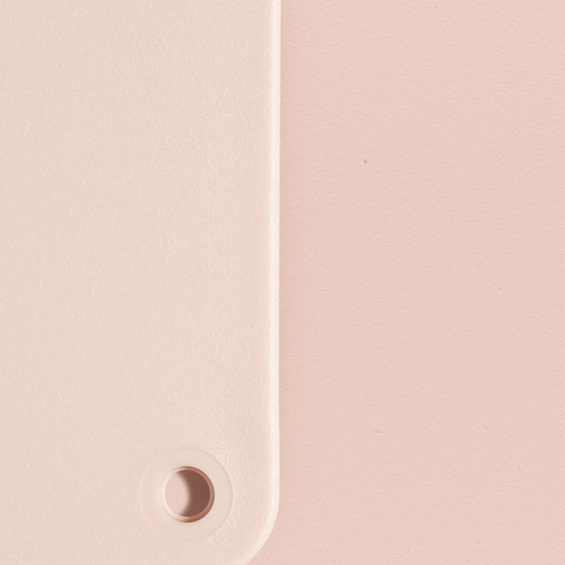 Vitra - Eames Plastic Side Chair DSR RE | zartrosé RE / verchromt, zartrosé RE / basic dark, zartrosé RE / weiß