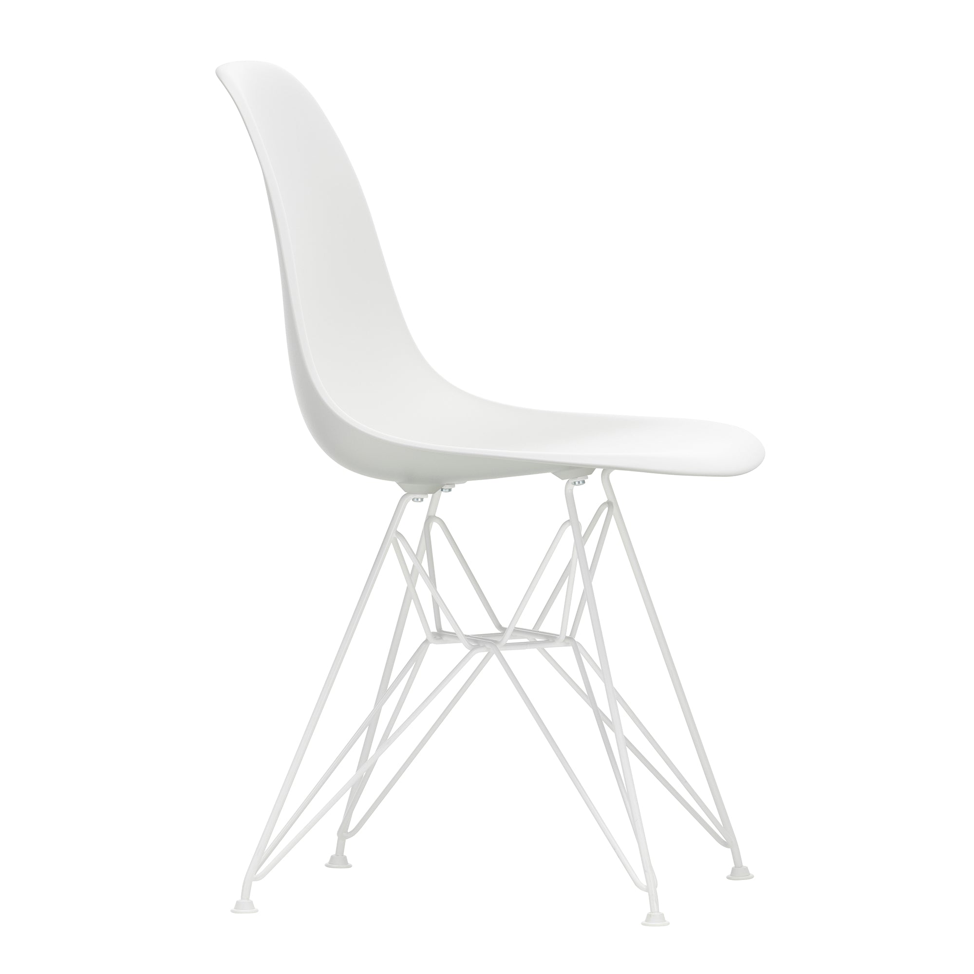 Vitra - Eames Plastic Side Chair DSR RE | weiß / weiß