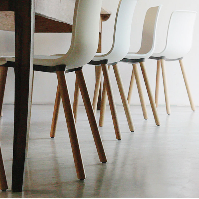 Vitra - Hal RE Wood Stuhl