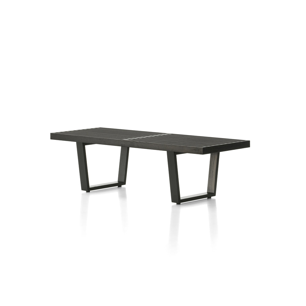 Vitra - Nelson Bench | kurz (122 cm) / Esche schwarz