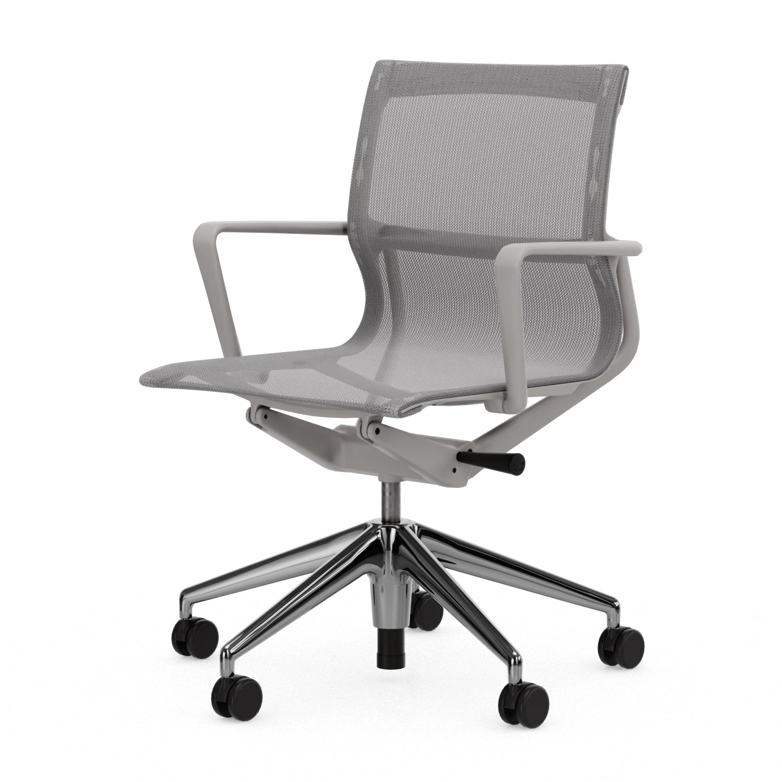 Vitra - Physix Bürodrehstuhl | TrioKnit 07 silbergrau / soft grey