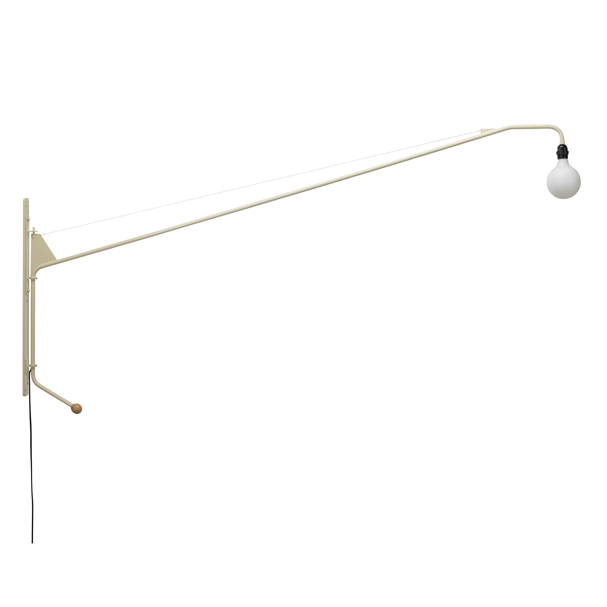 Vitra - Potence Wandleuchte | Prouvé Blanc Colombe (écru)