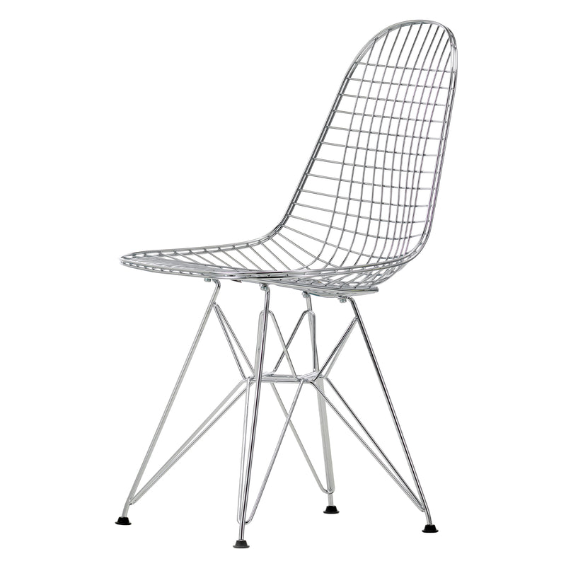 Vitra - Wire Chair DKR | Filzgleiter basic dark / verchromt