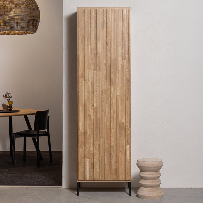 WOOOD Exclusive - Gravure Schrank mit Schubladen | Eiche natur