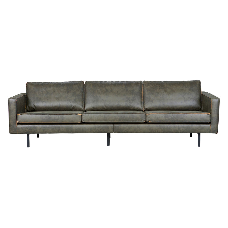 WOOOD Premium - Rodeo Sofa | Ecoleder army / 3-Sitzer