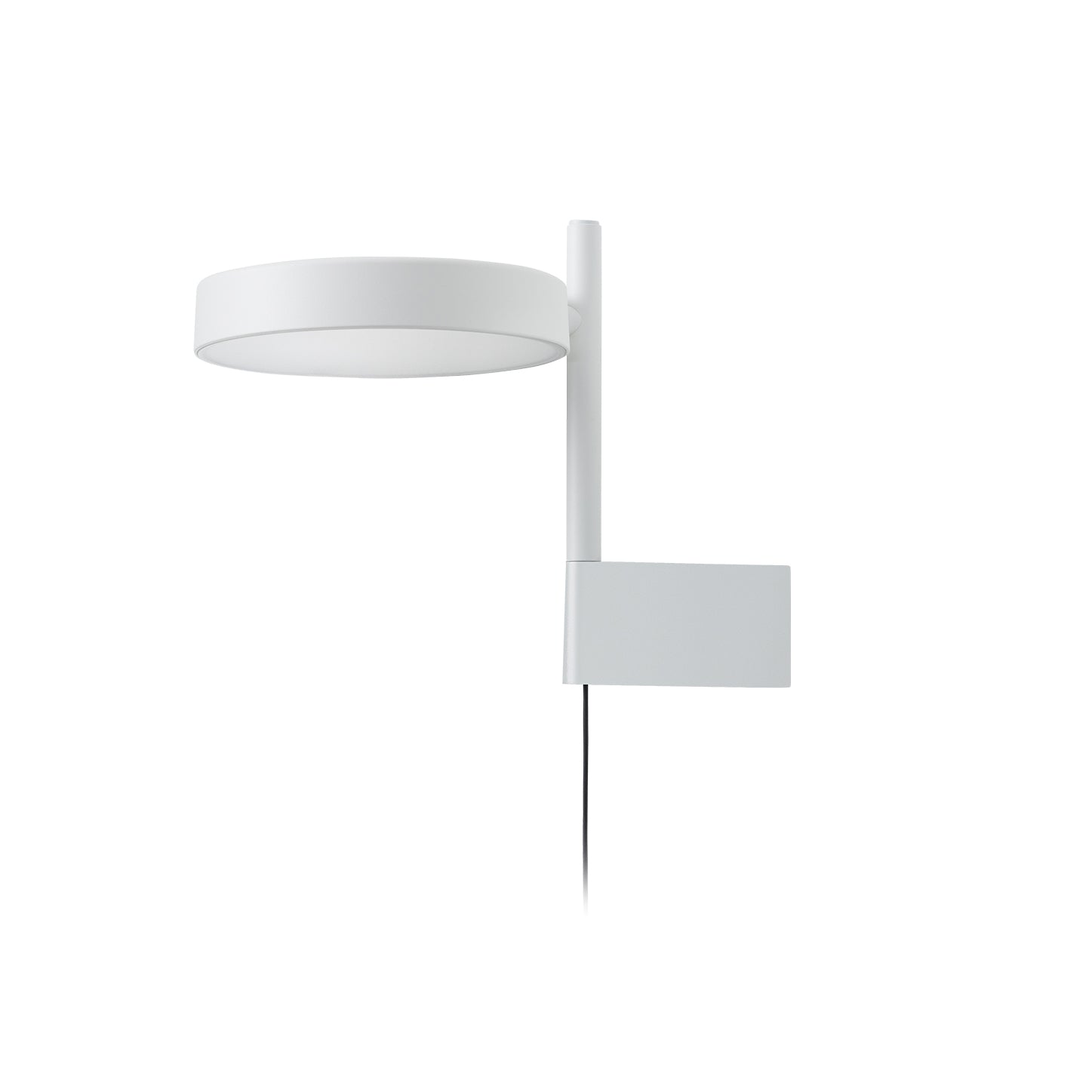 Wästberg - w242 Pastille alu LED Wandleuchte br1 | verkehrsweiß