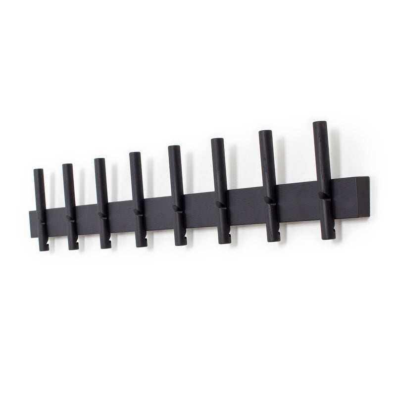 We Do Wood - Roon &amp; Rahn Reces Wandgarderobe | 98 cm / Eiche/schwarz