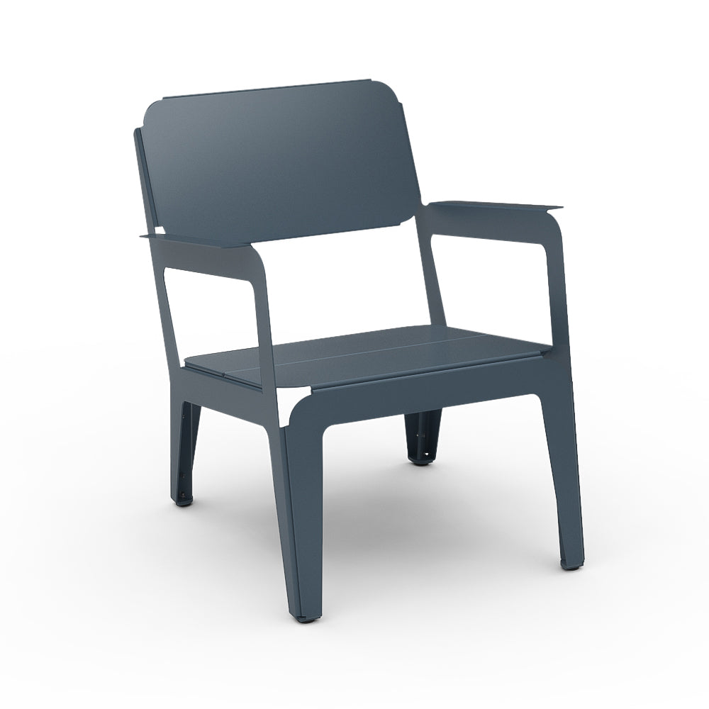 Weltevree - Bended Lounger Outdoor-Loungestuhl | graublau