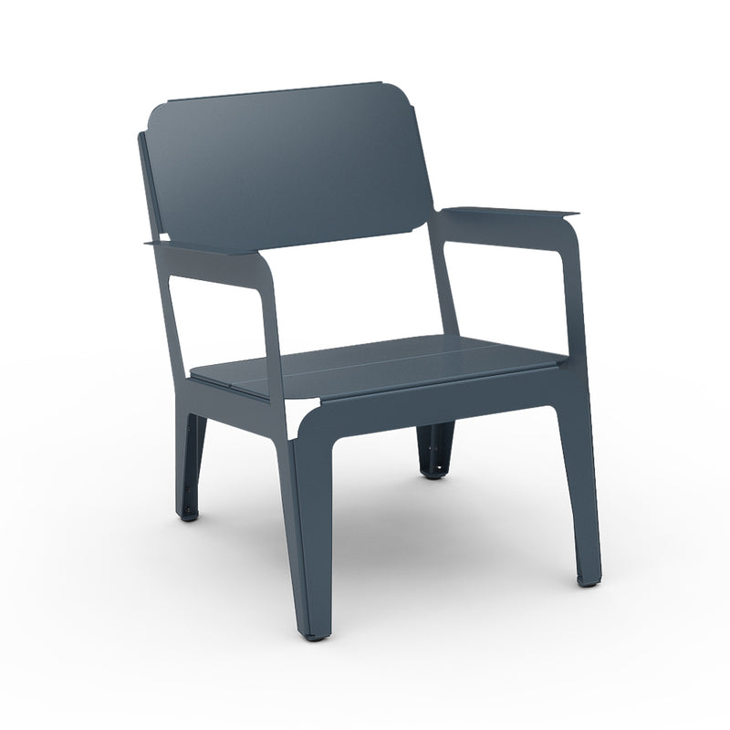 Weltevree - Bended Lounger Outdoor-Loungestuhl | graublau