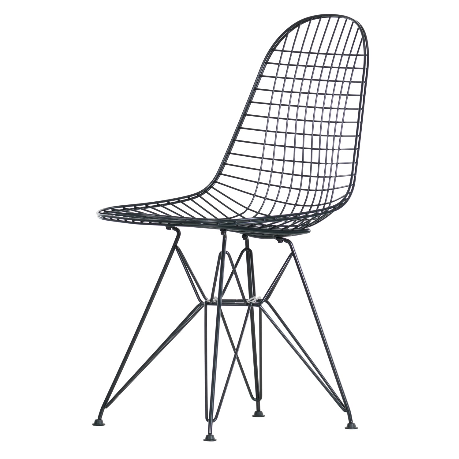 Vitra - Wire Chair DKR | Filzgleiter basic dark / schwarz