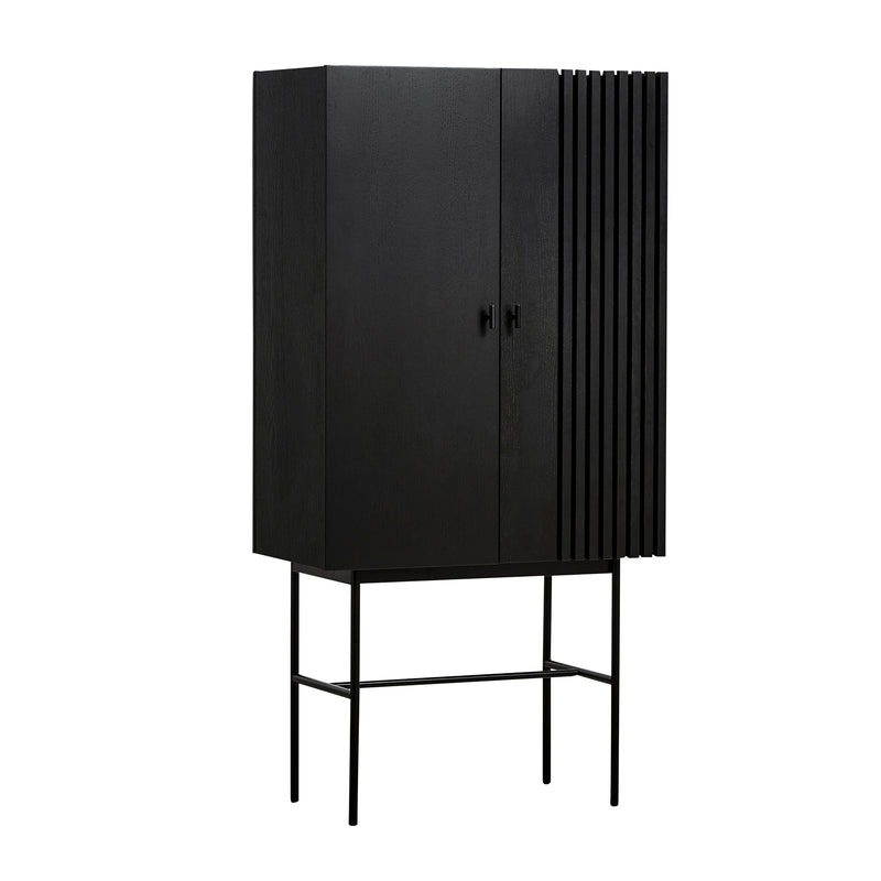 Woud - Array Highboard | schwarz