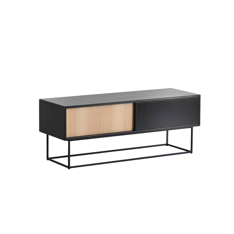 Woud - Virka Sideboard | tief / schwarz