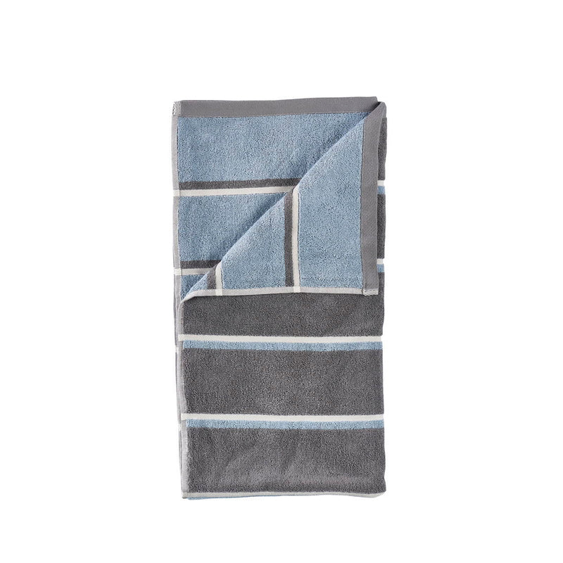 Zone Denmark - Badehandtuch Sauna | Grey/Blue Fog/Soft Grey