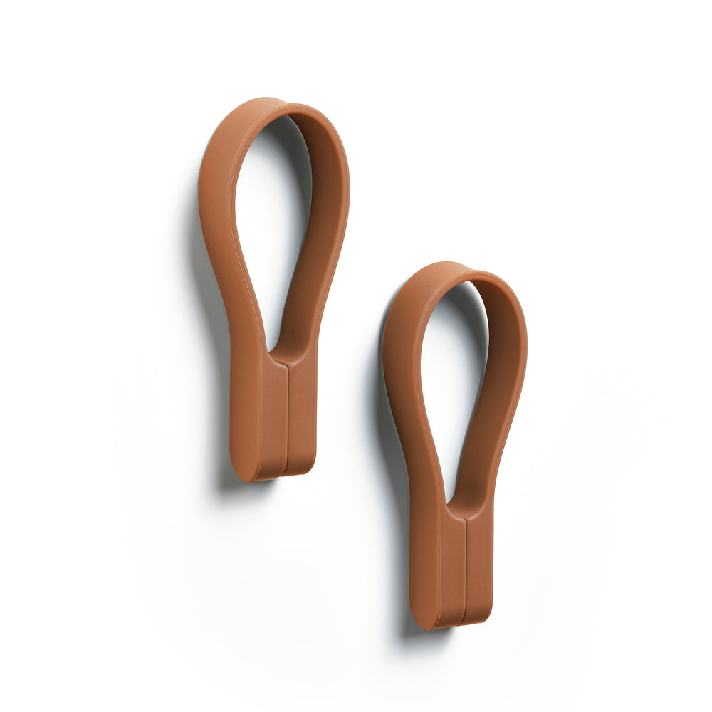 Zone Denmark - Loop Magnet Handtuchhalter | terracotta