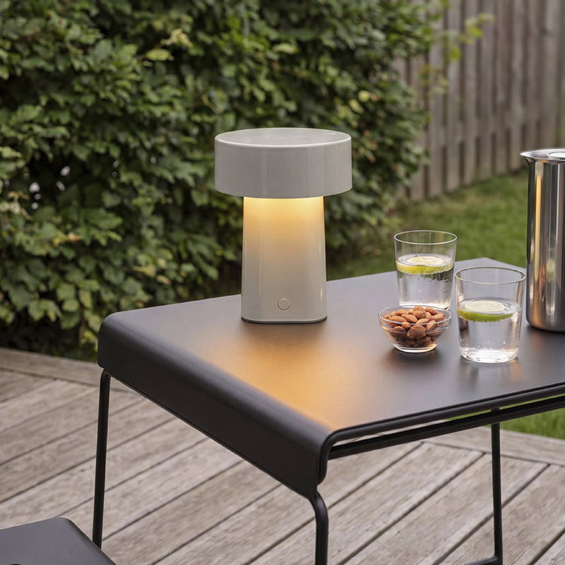 Zone Denmark - Oblong LED Akku-Leuchte | warm grey
