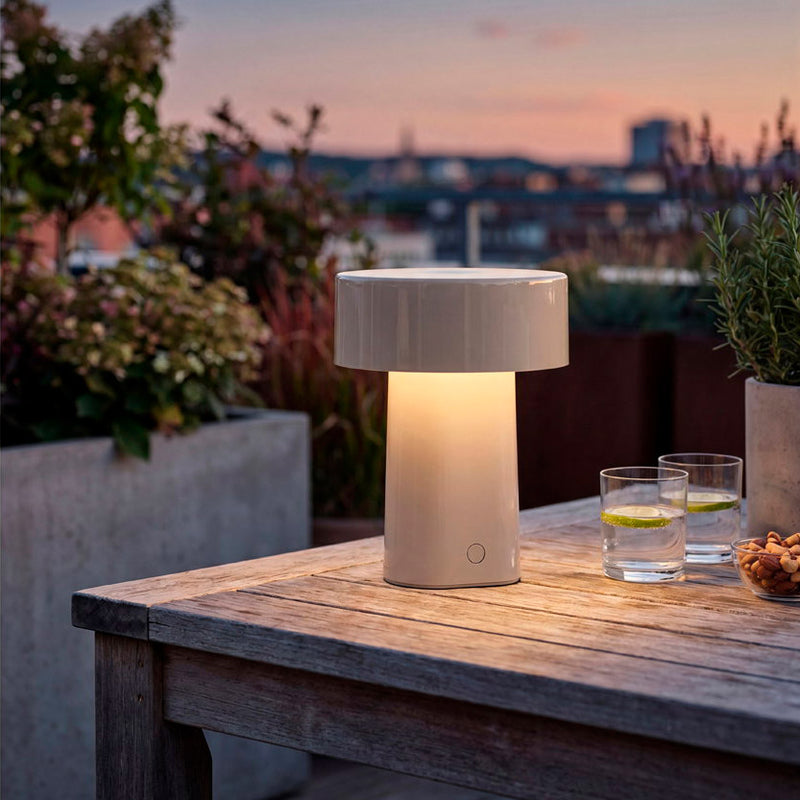 Zone Denmark - Oblong LED Akku-Leuchte | warm grey
