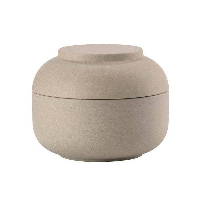 Zone Denmark - Sensu Gefäß mit Deckel | Ø 10 x 7,5 cm / taupe