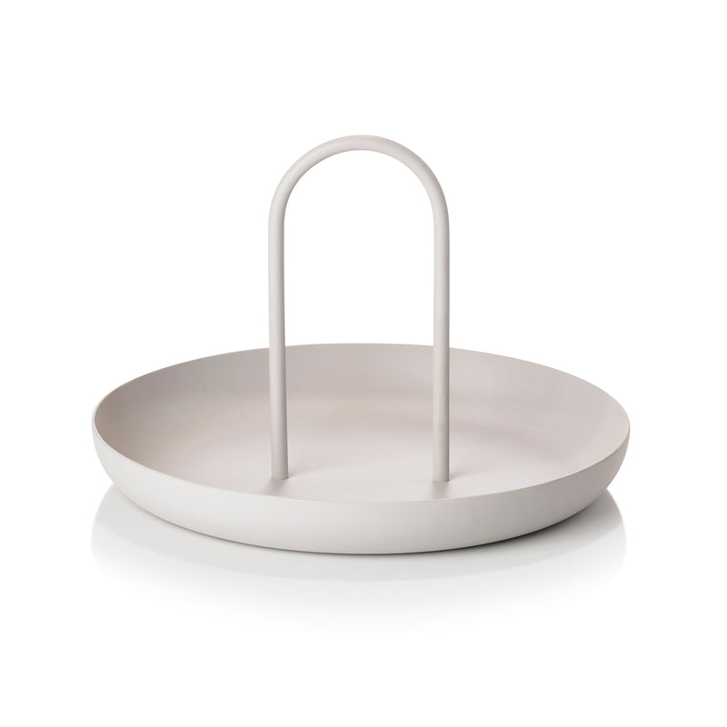 Zone Denmark - Singles Tablett | Ø 20 x 13 cm / warm grey