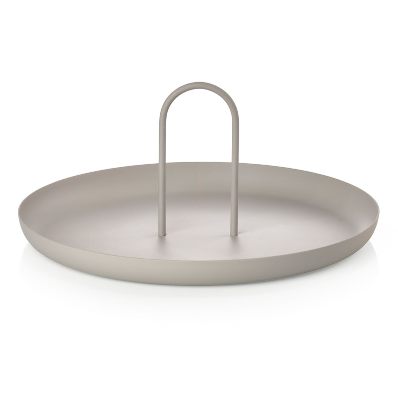 Zone Denmark - Singles Tablett | Ø 30 x 13 cm / warm grey