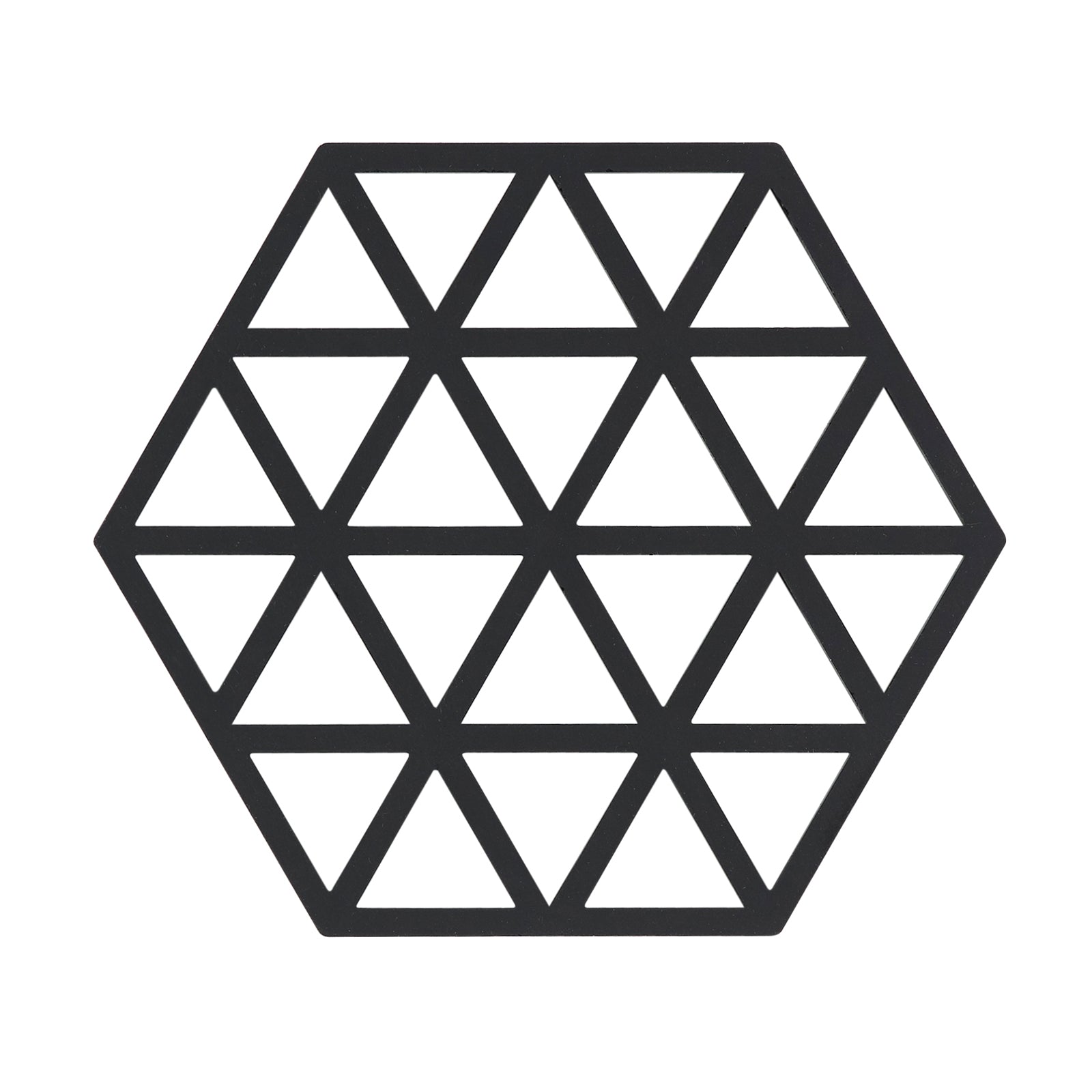 Zone Denmark - Triangle Untersetzer | 16 x 14 cm / schwarz
