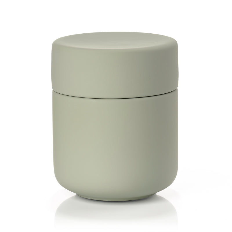 Zone Denmark - Ume Gefäß mit Deckel | eucalyptus green