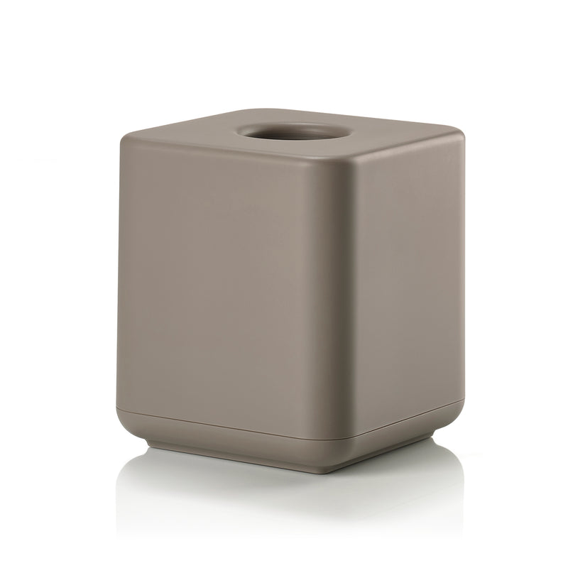 Zone Denmark - Ume Taschentuchbox | 13 x 13 x 15,1 cm / taupe