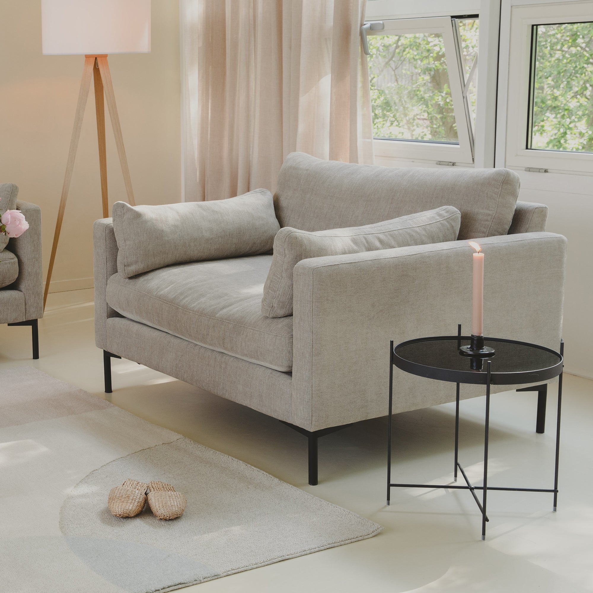 Zuiver - Summer Love Seat Sessel | latte