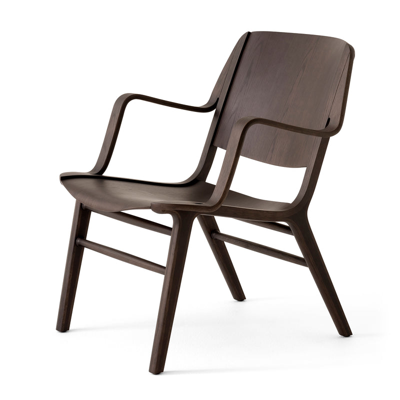 &amp;Tradition - AX Lounge Chair mit Armlehnen HM11 | Eiche dunkel gebeizt