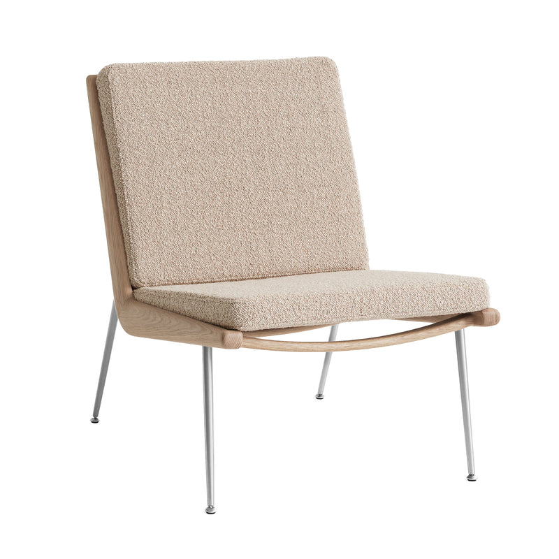 &amp;Tradition - Boomerang HM1 Loungechair | beige / Eiche geölt