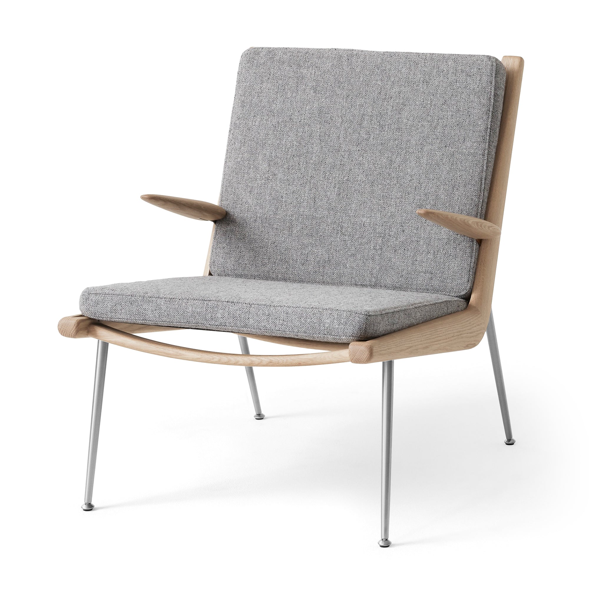 &amp;Tradition - Boomerang HM2 Loungechair | Hallingdal 130 / Eiche geölt